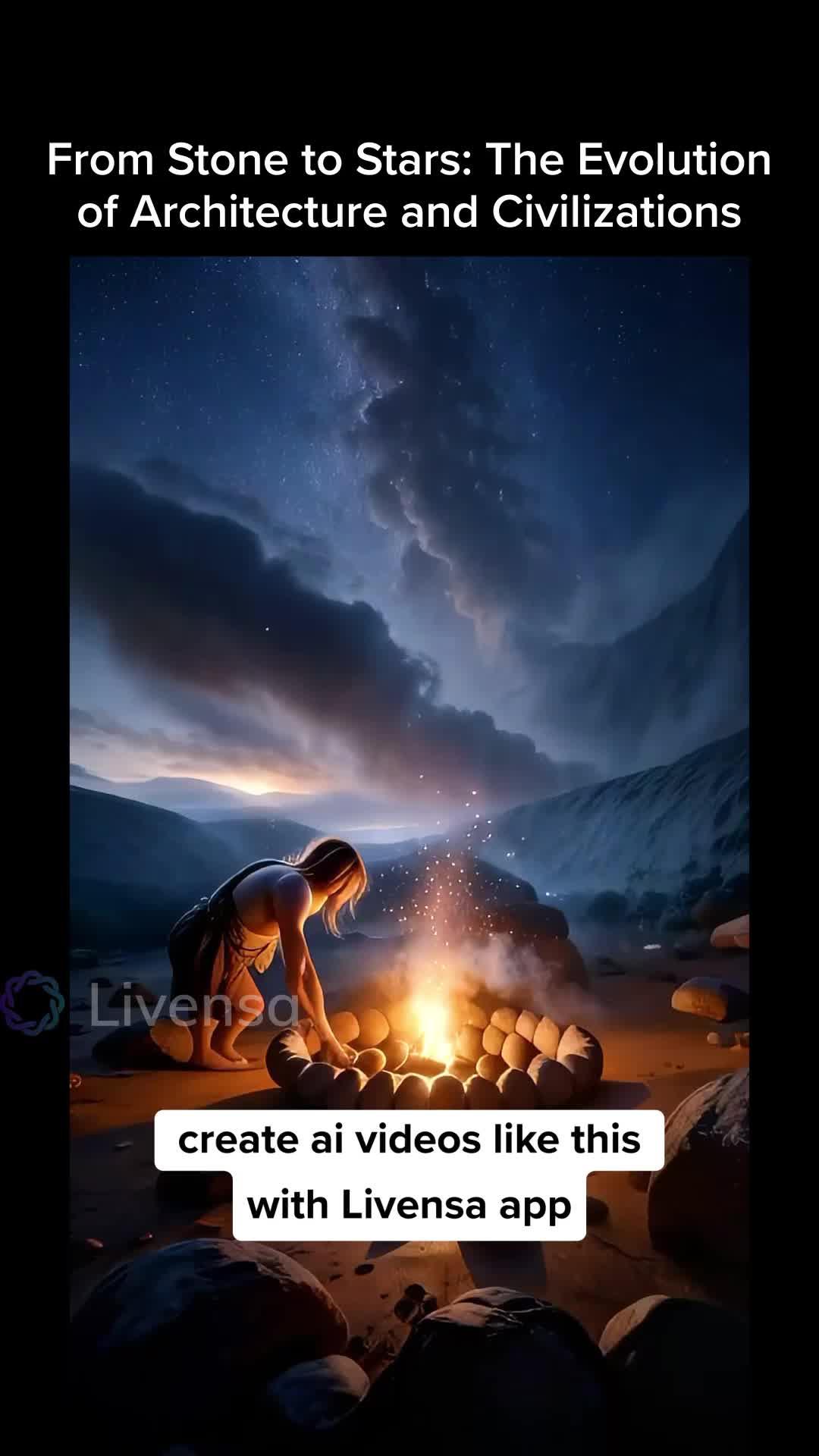 Create Al videos with your own words on mobile