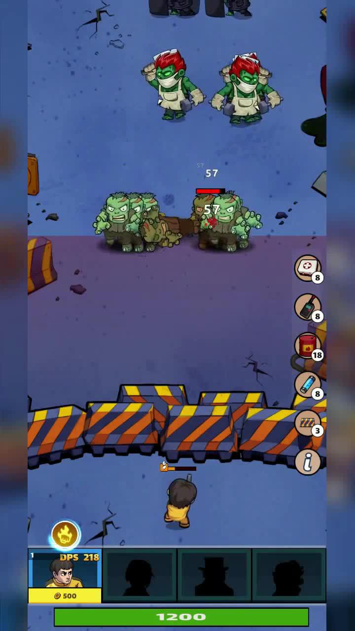 Zombies are coming, destroy them