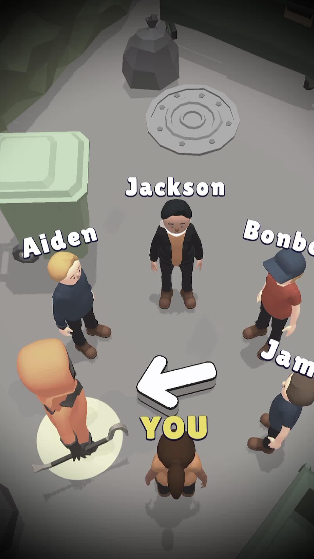 Become a ninja in hiding