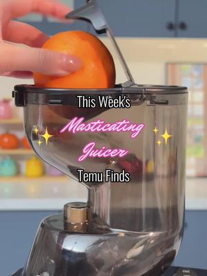 🍊 Squeeze joy into every sip with our Cold-Press Juicer! Refresh your day with pure goodness. 🌟 Embrace the healthier side of life effortlessly. 🔍 Find it with this code dmr3293. #Temu #TemuFinds