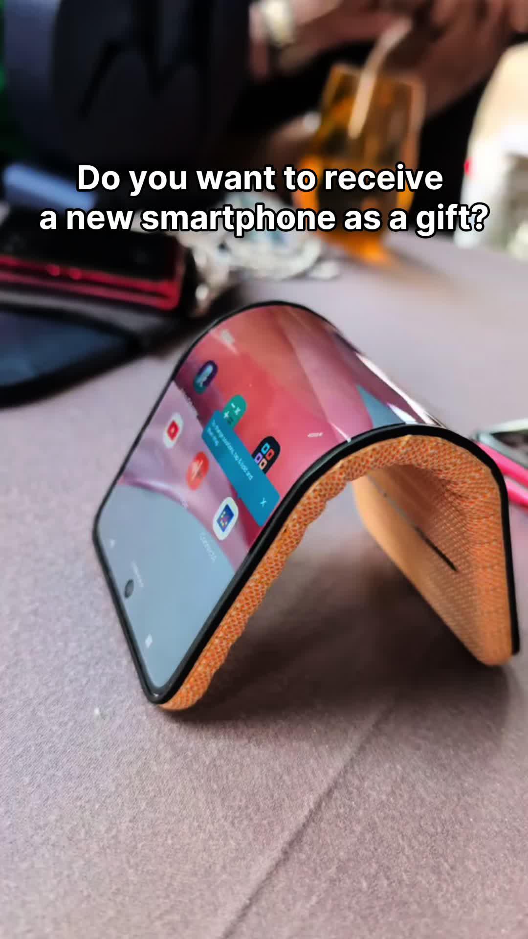 Sign up on the app to get gifts