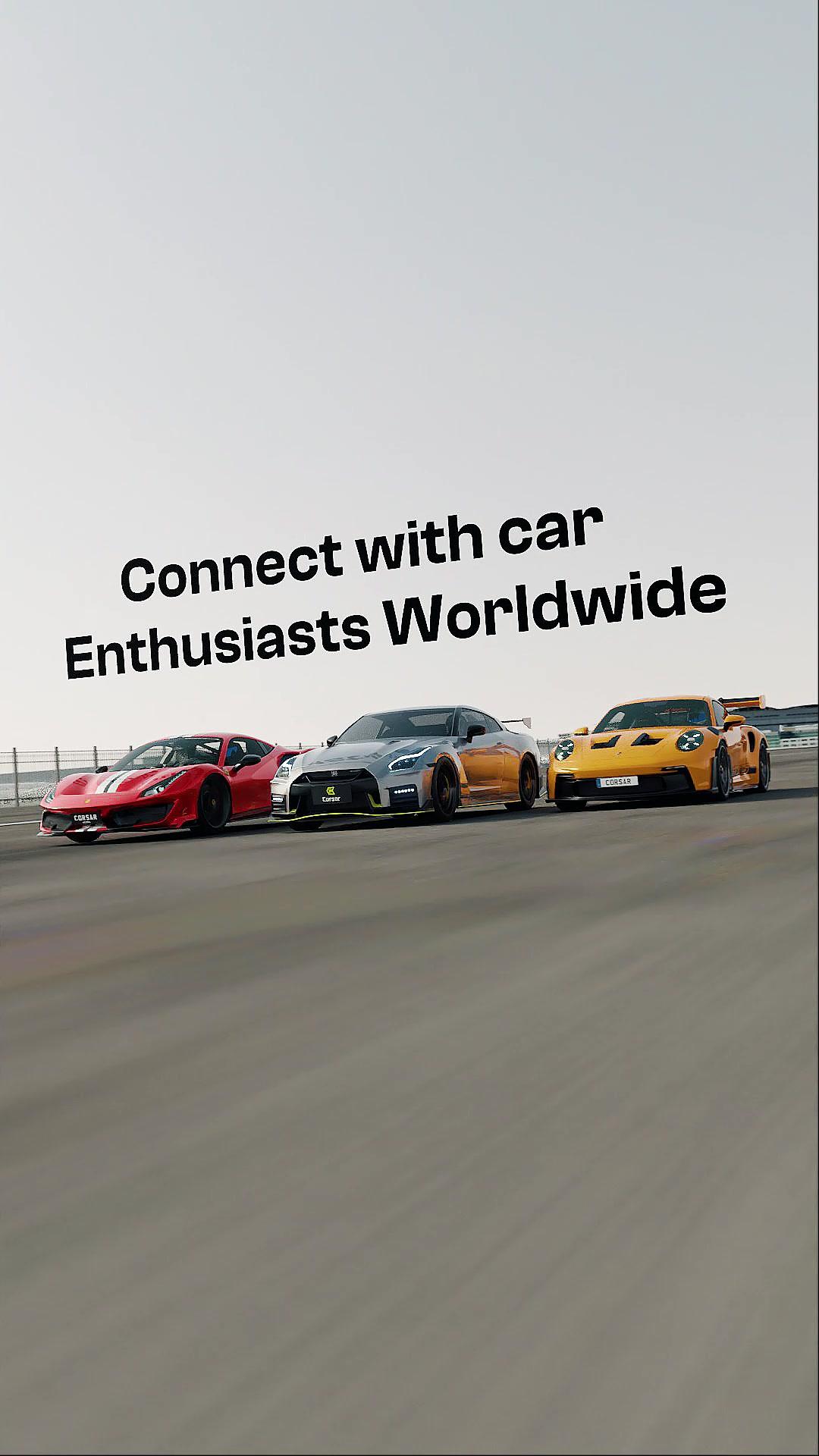 Corsar is now avaialble worldwide, Download now!  The Ultimate App For Car Enthusiasts! Corsar - Drive. Race. Conquer. Link in bio!↖️ #carsoftiktok #cars #motor #carshow #carslover #race #racecar #drift #dragrace #fast #supercar #carclub #automotive #autoshow #motorsport #fastcars #events #carmeet #jdmcarsoftiktok #supercars #car