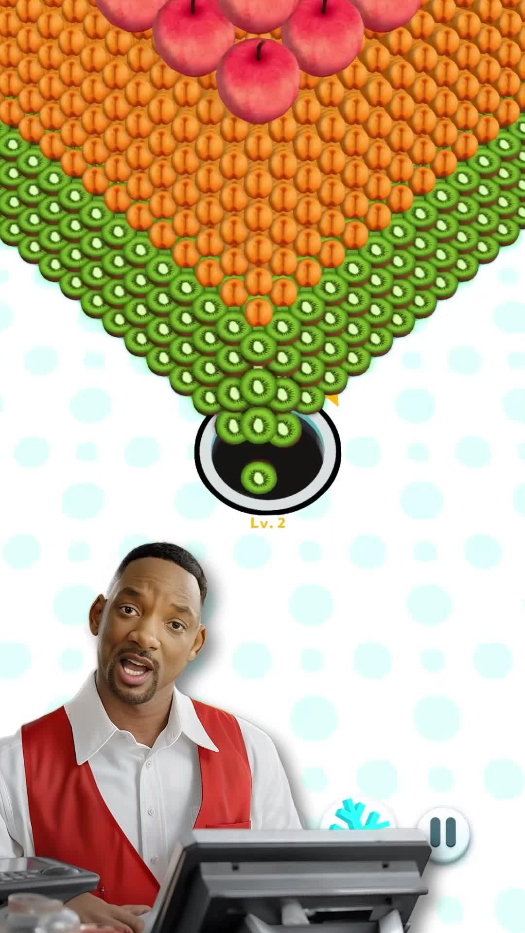 Gulp through colorful levels and control the gravitational force of a black hole