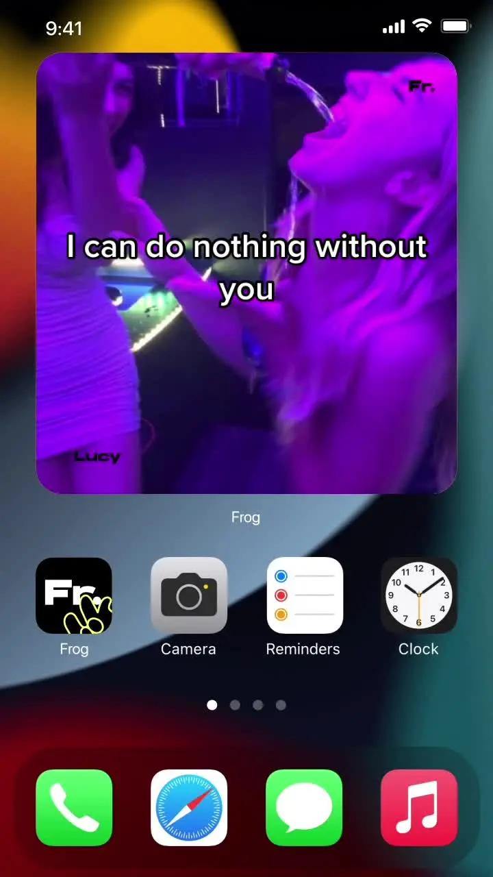 @your best friend only #frogapp #fyp #homescreen #widget #apps #newapps #uk #sequel 