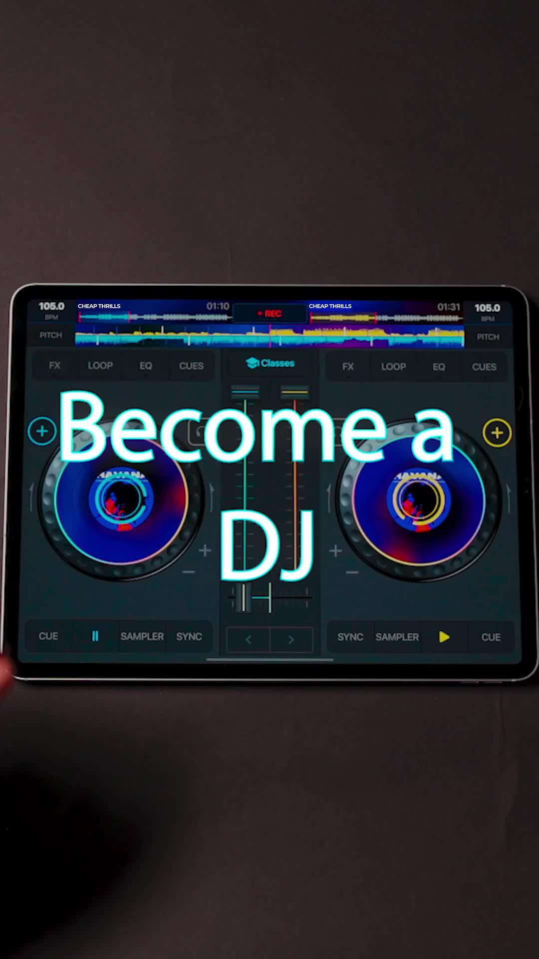 Mix on the move with DJ it #music #dj #djs #djs_lovers #djathome
