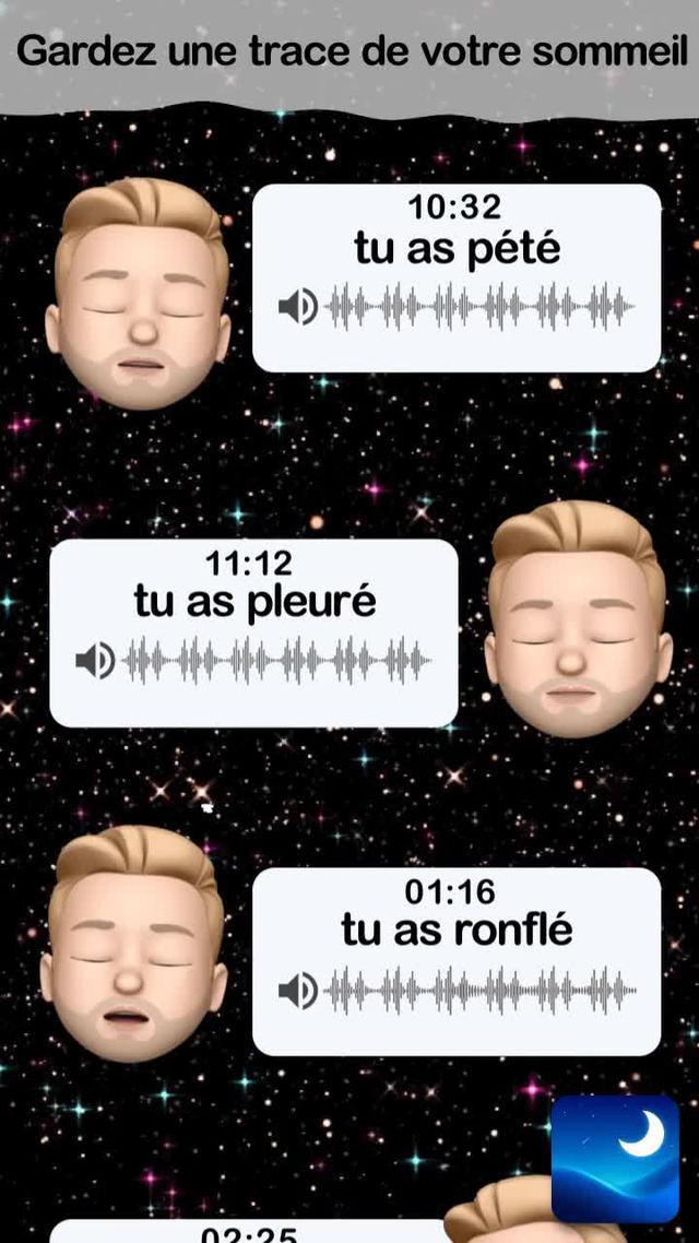 Passez une bonne nuit de sommeil et apprenez vos habitudes avec Sleep Tracker.