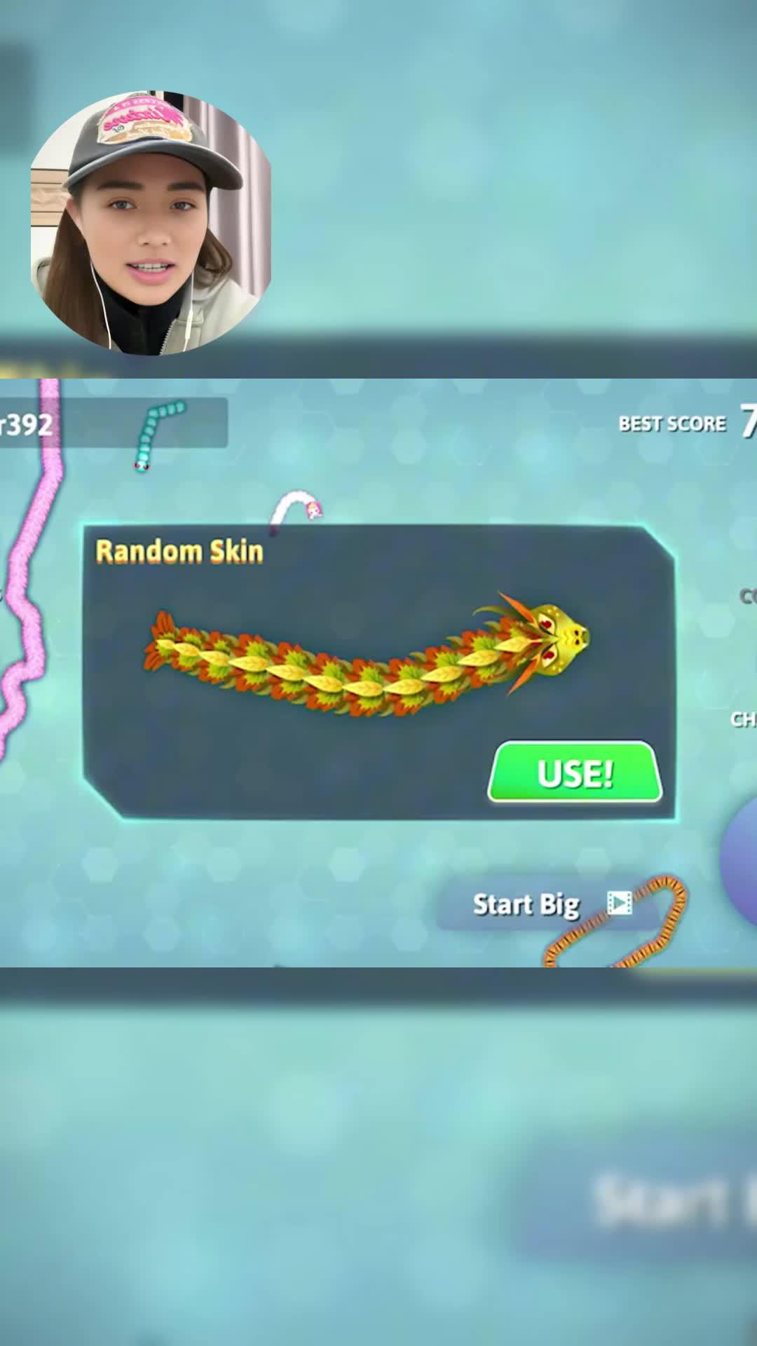 Most popular Snake io game