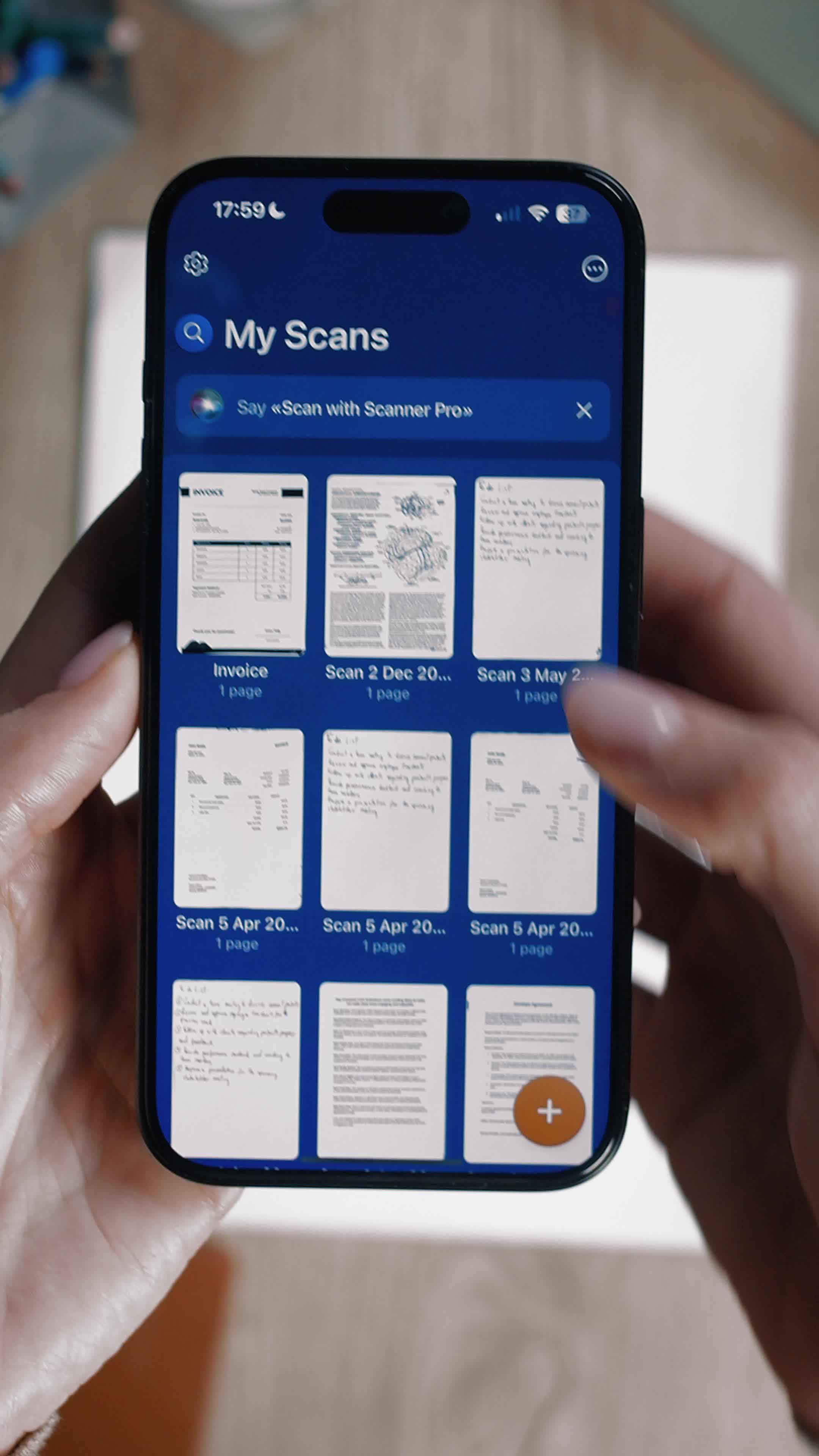 Streamline daily document tasks with Scanner Pro's workflows. Scan, edit & share files efficiently