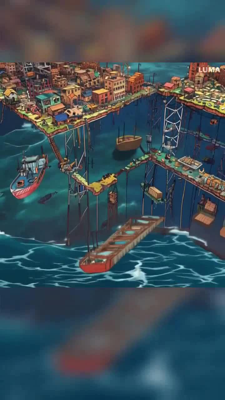 The game starts with one man & one boat. How long can you survive?