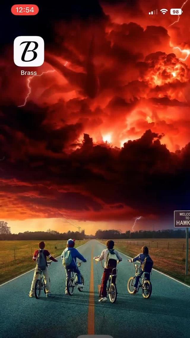 Themes & wallpapers for iPhone! Download Brass now!