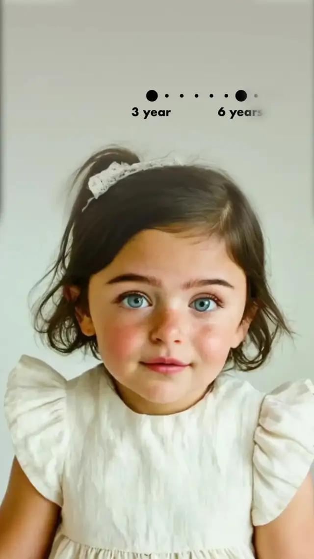 Create your lifetime aging video with AI. Try it now!