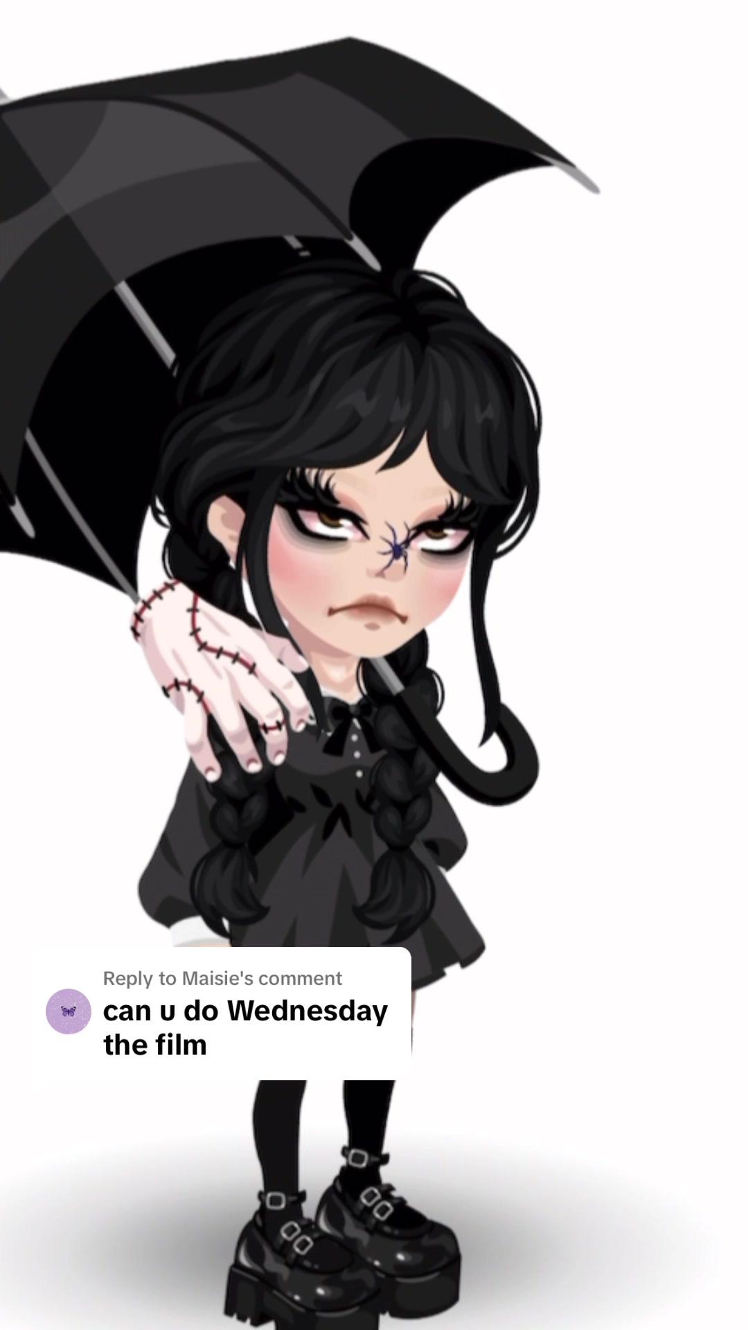 Replying to @Maisie thanks for the suggestion! Hope you like! #highrisemetaverse #highrisegame #mobilegame #wednesdayaddams 