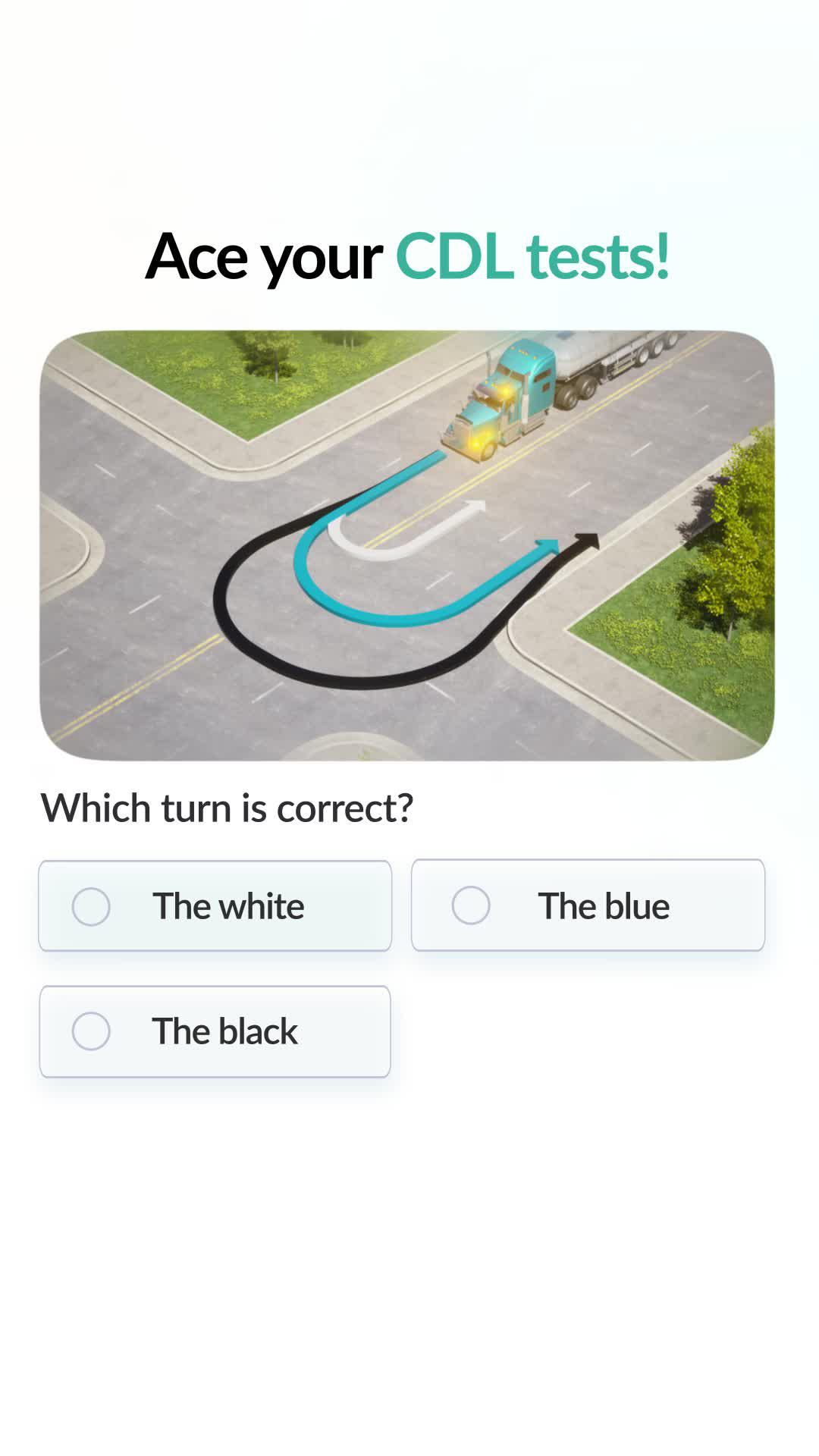 Study for your CDL tests now!