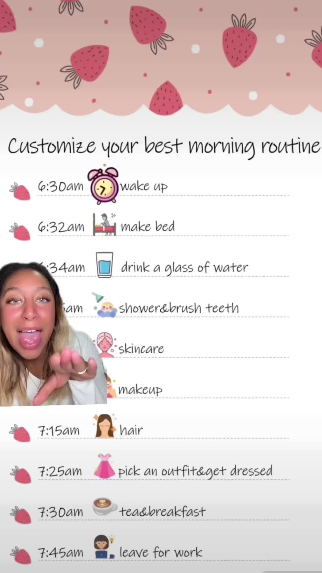 Pick up personalized routines to make every morning pleasant!