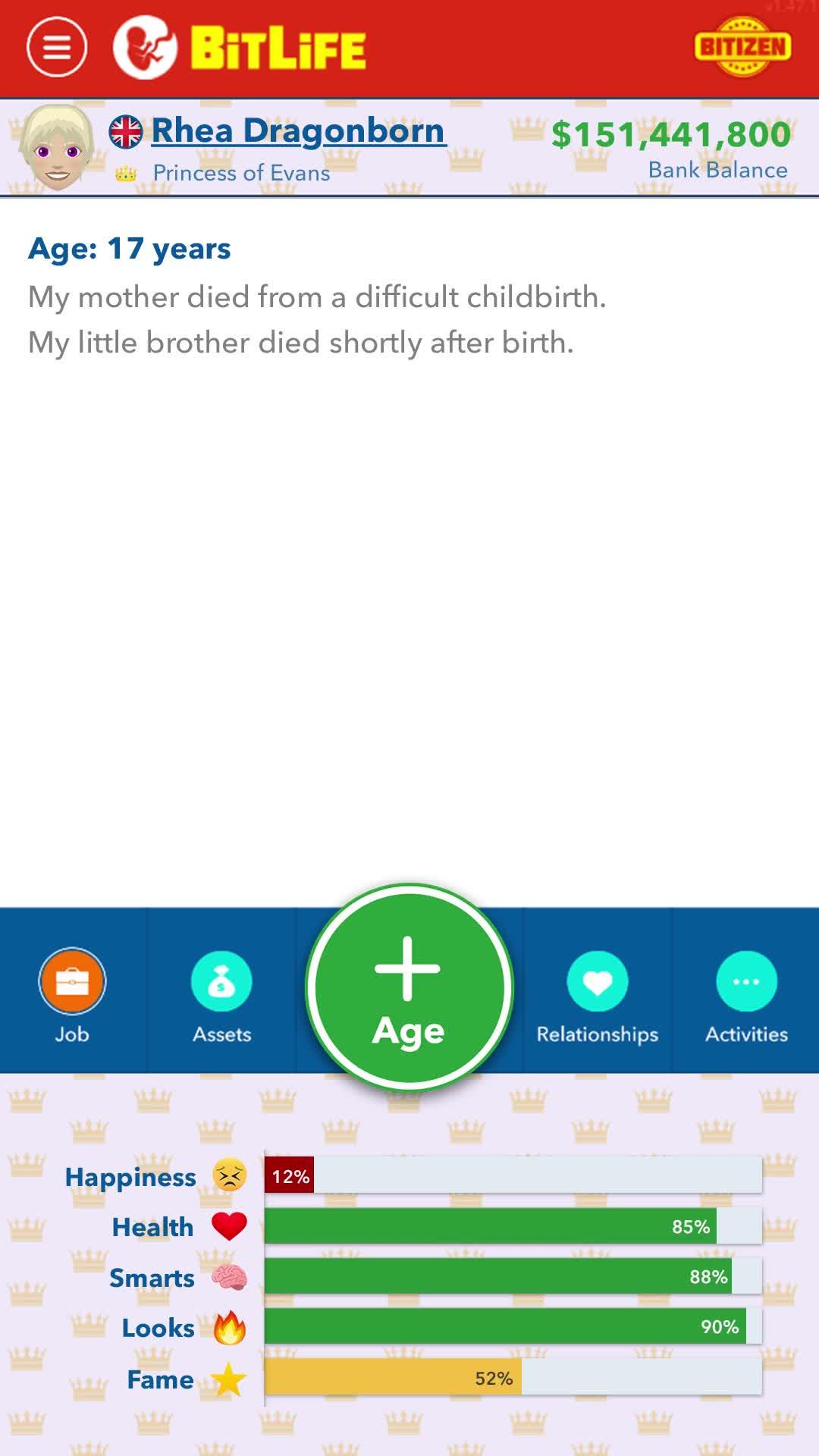 Live your best live with Bitlife!