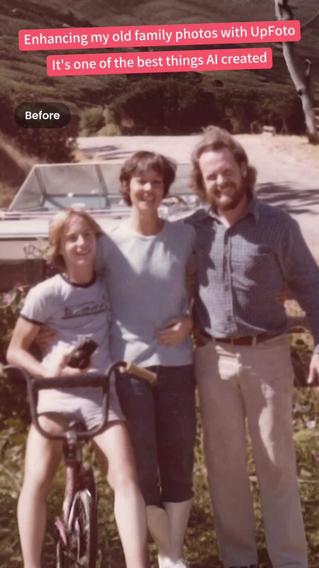 Give a new meaning to your old photos with Upfoto!