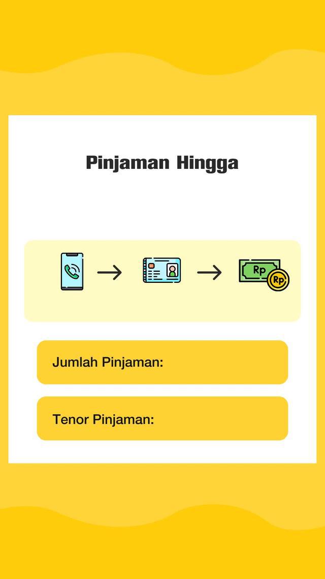 Pinjaman Online Cepat, jumlah pinjaman: Rp 4juta-10juta!