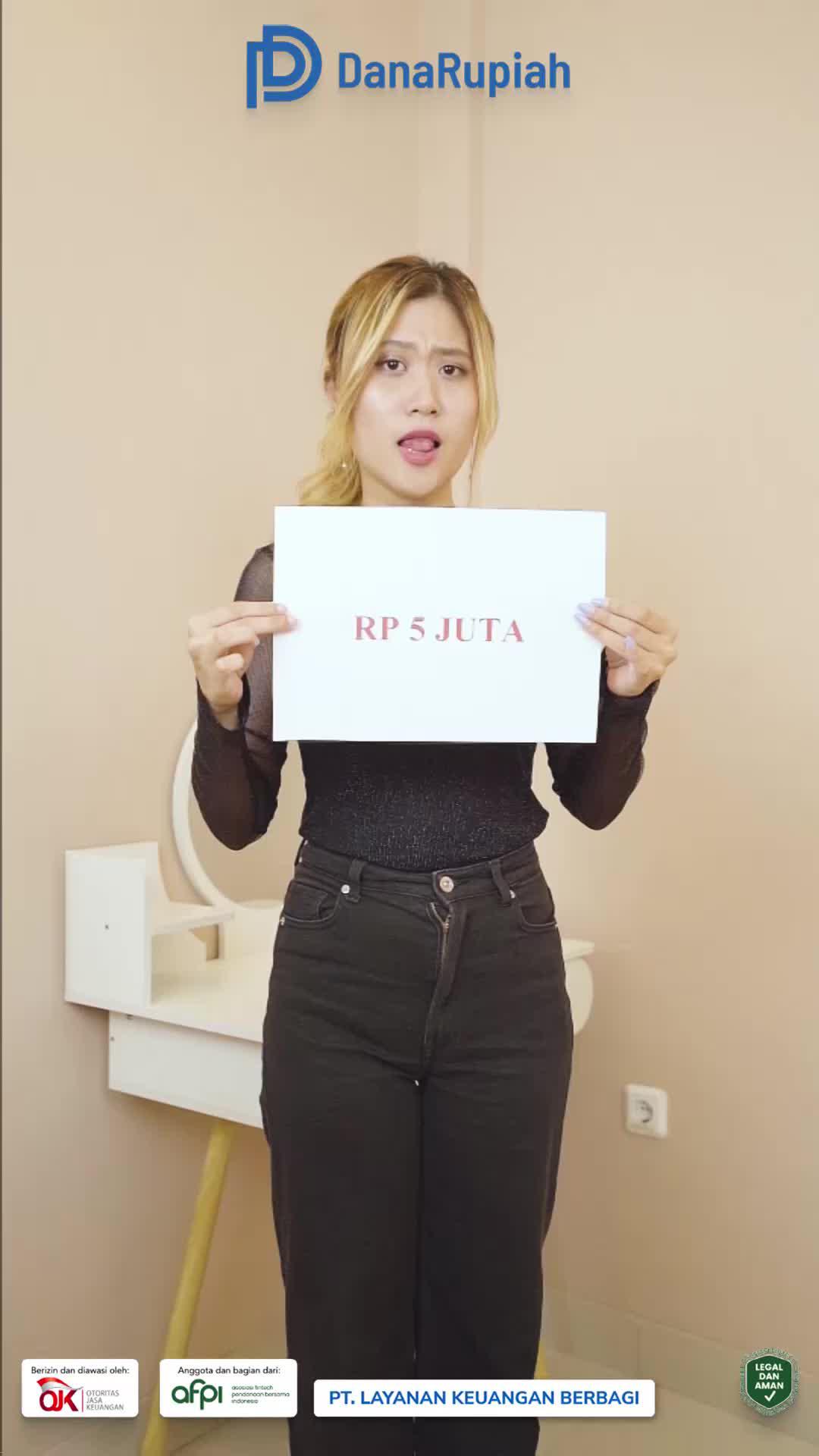 Plafon pinjaman hingga Rp25 juta!  Hanya 0,04%! Berizin dan diawasi oleh OJK!