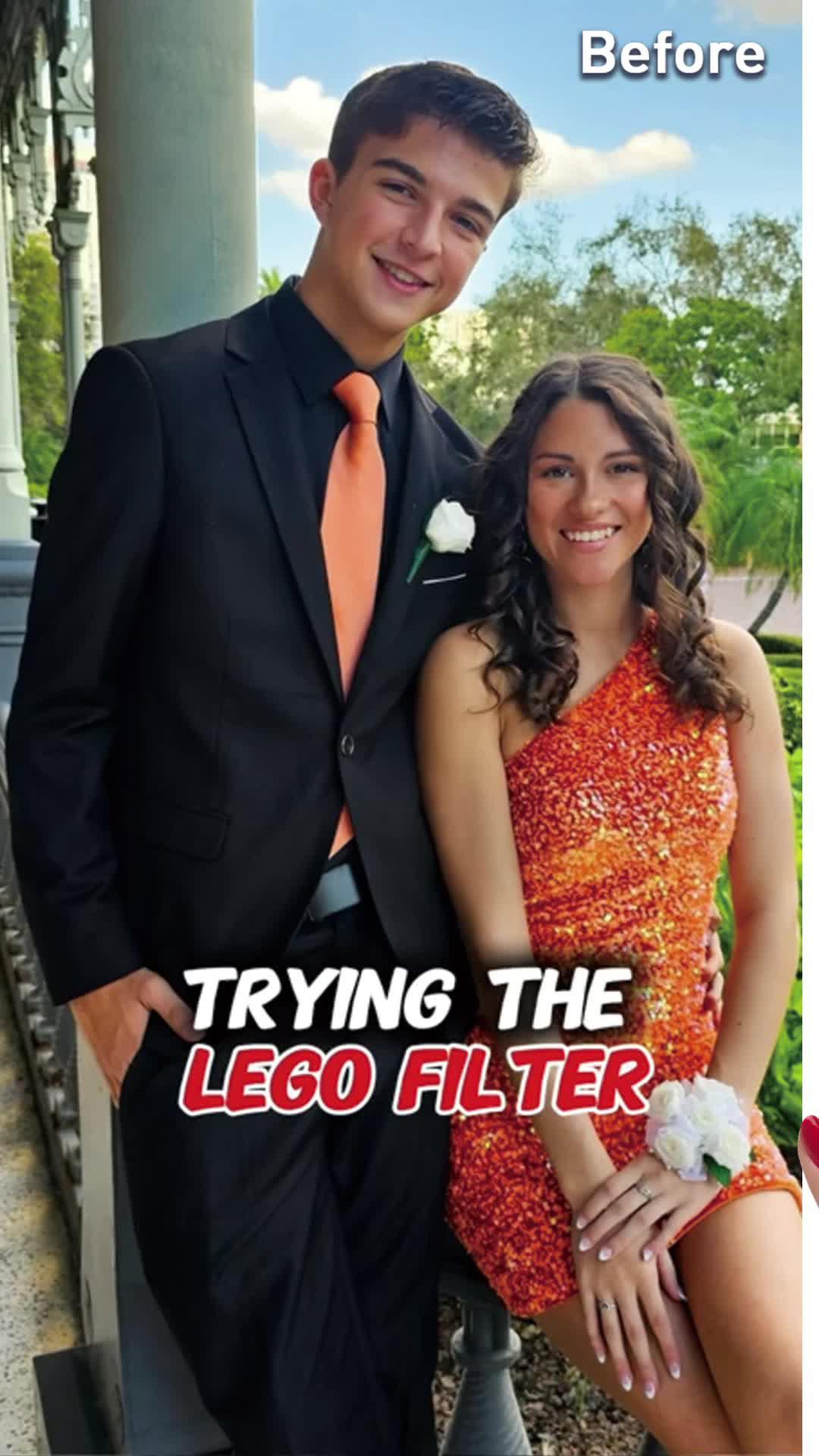 Try exclusive Bricks Toy effect to Level up your style