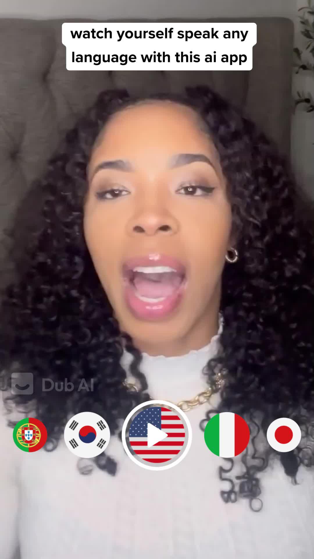 Speak in any language with AI