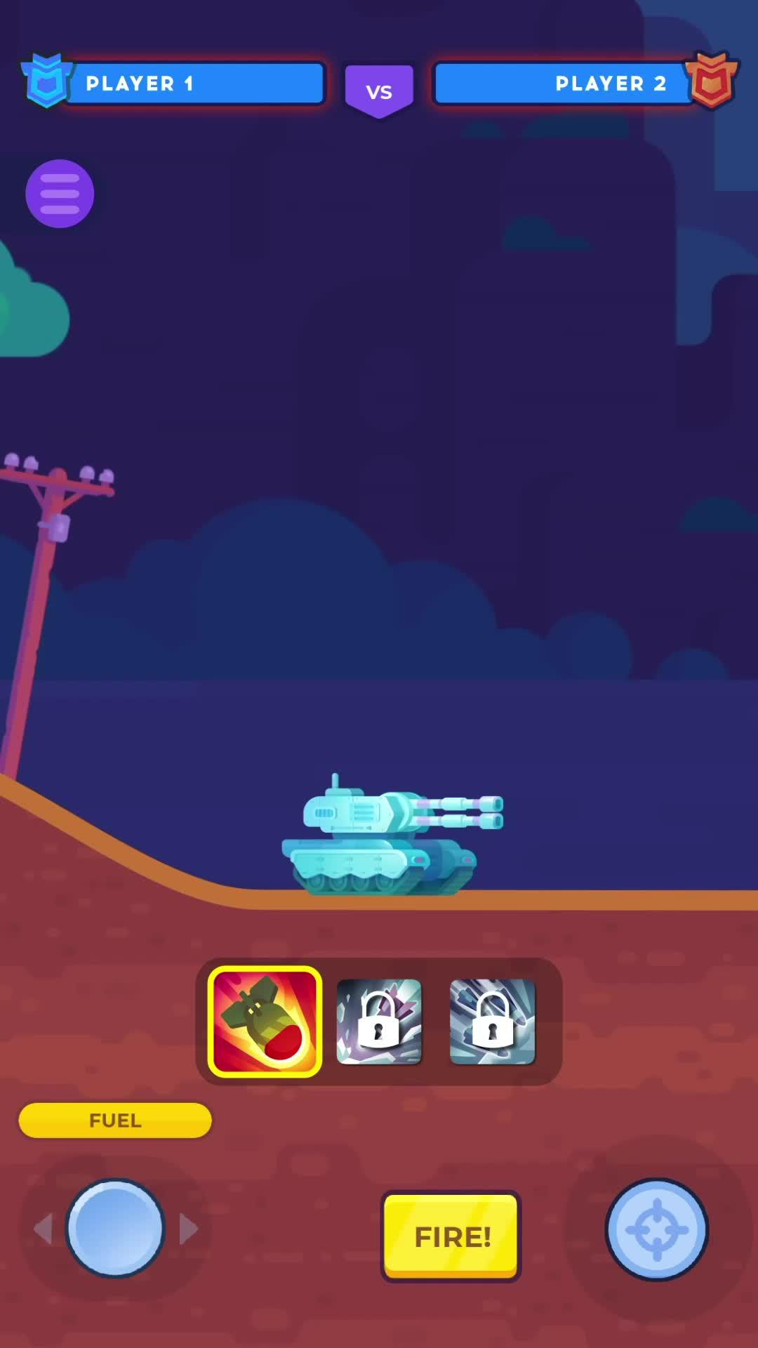 Tanks at your fingertips to win!