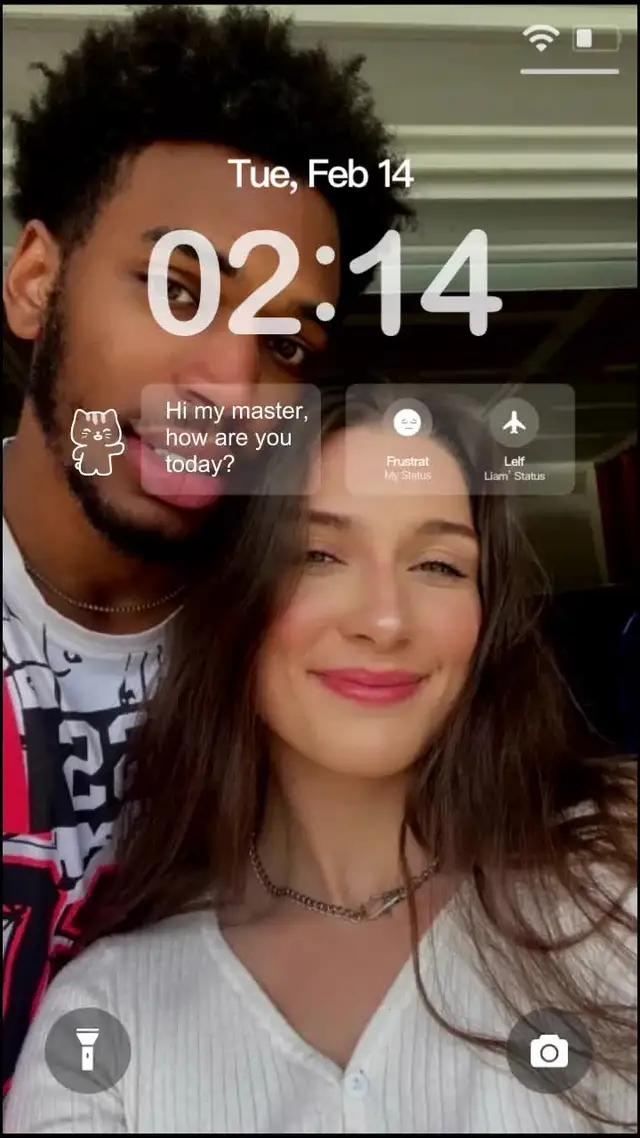 Raise a pet on lock screen!