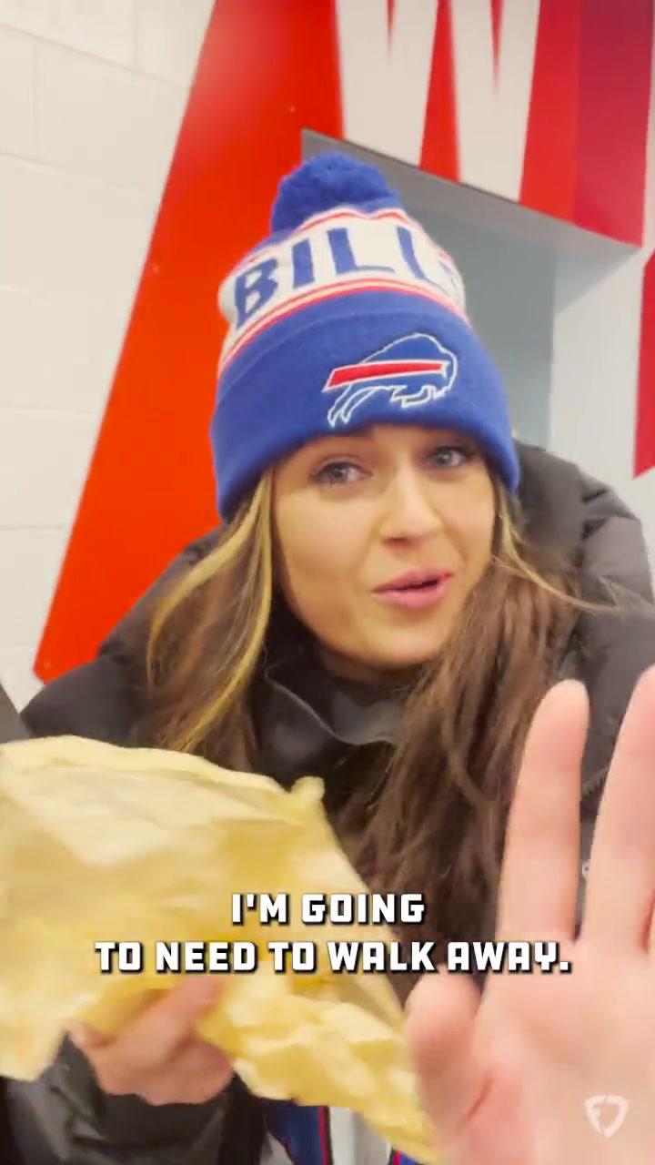 Is it physically possible for Bills fans to compliment the Patriots? 😂 @gabbgoudy #fyp #billsmafia #patriots #afceast