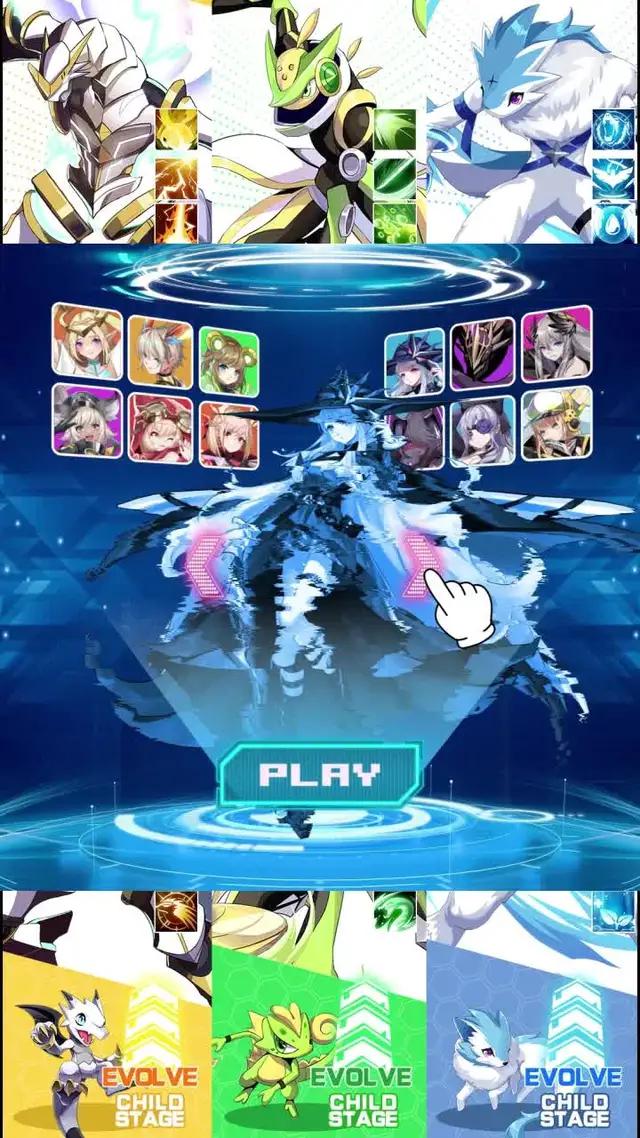 Collect all the monsters, evolve them into Ultimate form!