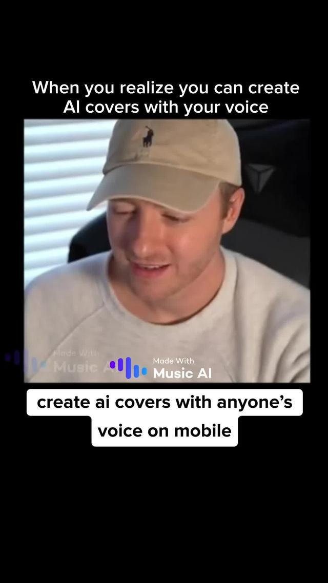 Create AI covers with your own voice on mobile