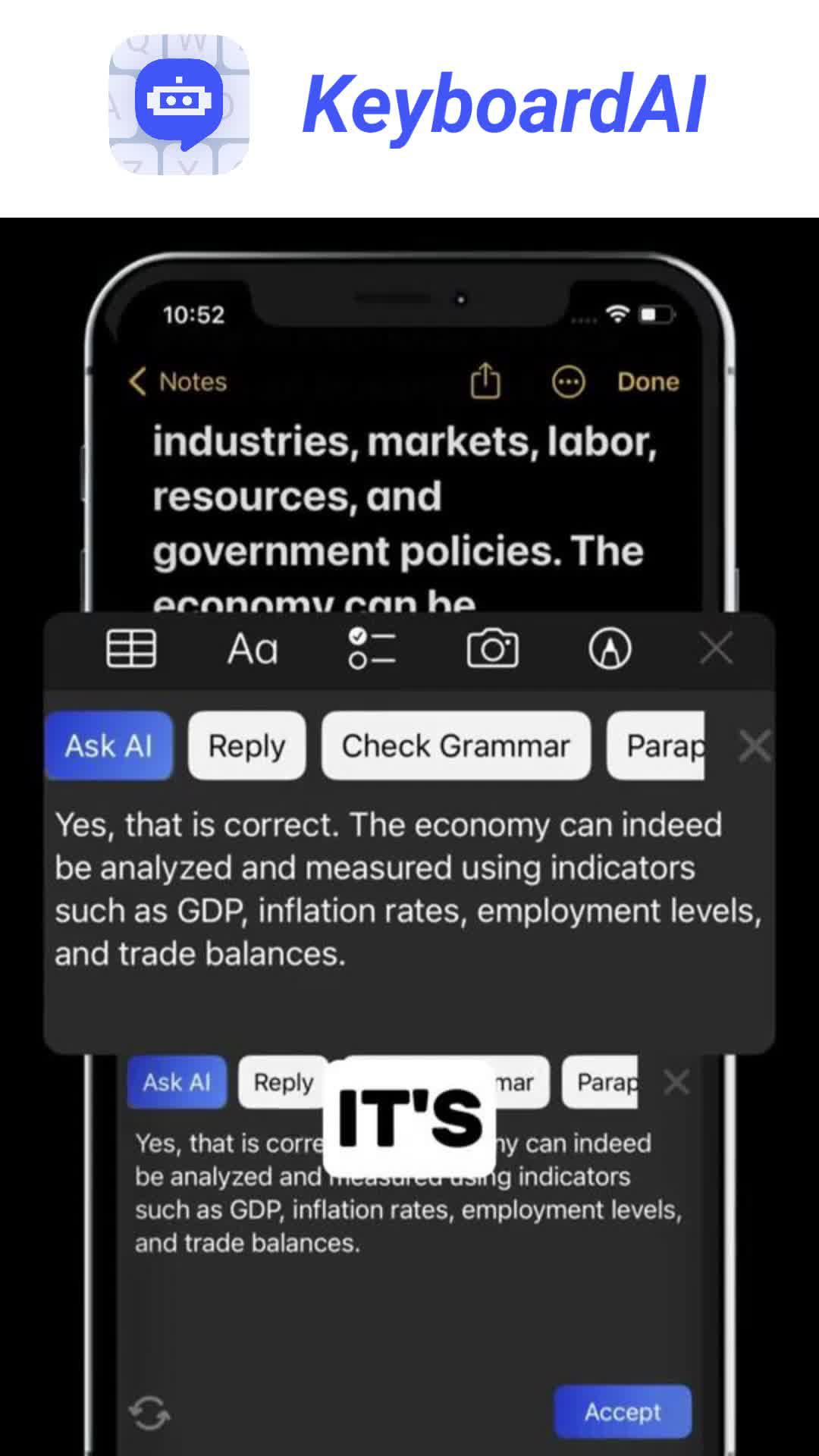 Start using AI straight on your keyboard!