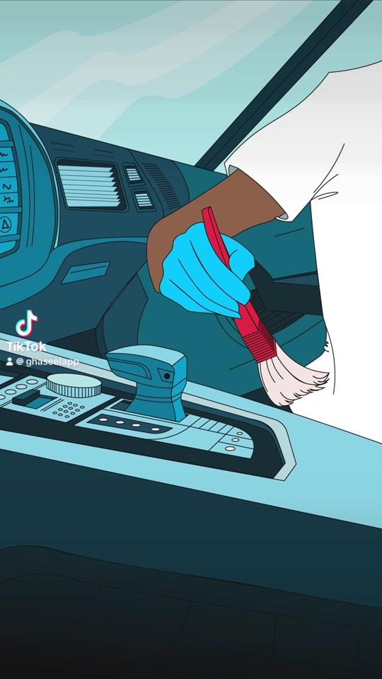 10% خصم على طلبك الأول. كود: G10 ———————— أسهل طريقة بالعالم تغسل فيها سيارتك، حمل تطبيق غسيل وارتاح #carwash #ghaseel #غسيل_يريحك