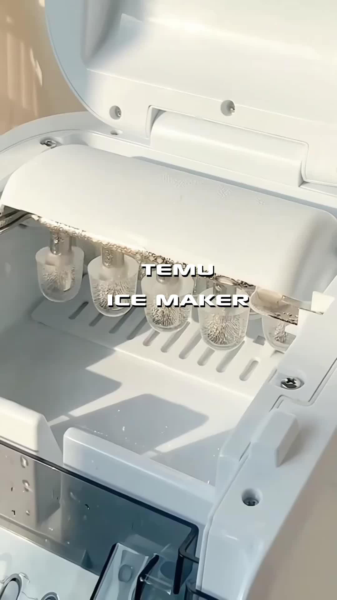 ❄️ Enjoy chilled beverages in 6 minutes with our Quick-Freeze Ice Maker! Say goodbye to watery drinks and hello to instant refreshment. 🥤🌨️ Quench your thirst faster! 🔍 Find it with this code dpq2933. #Temu #TemuFinds