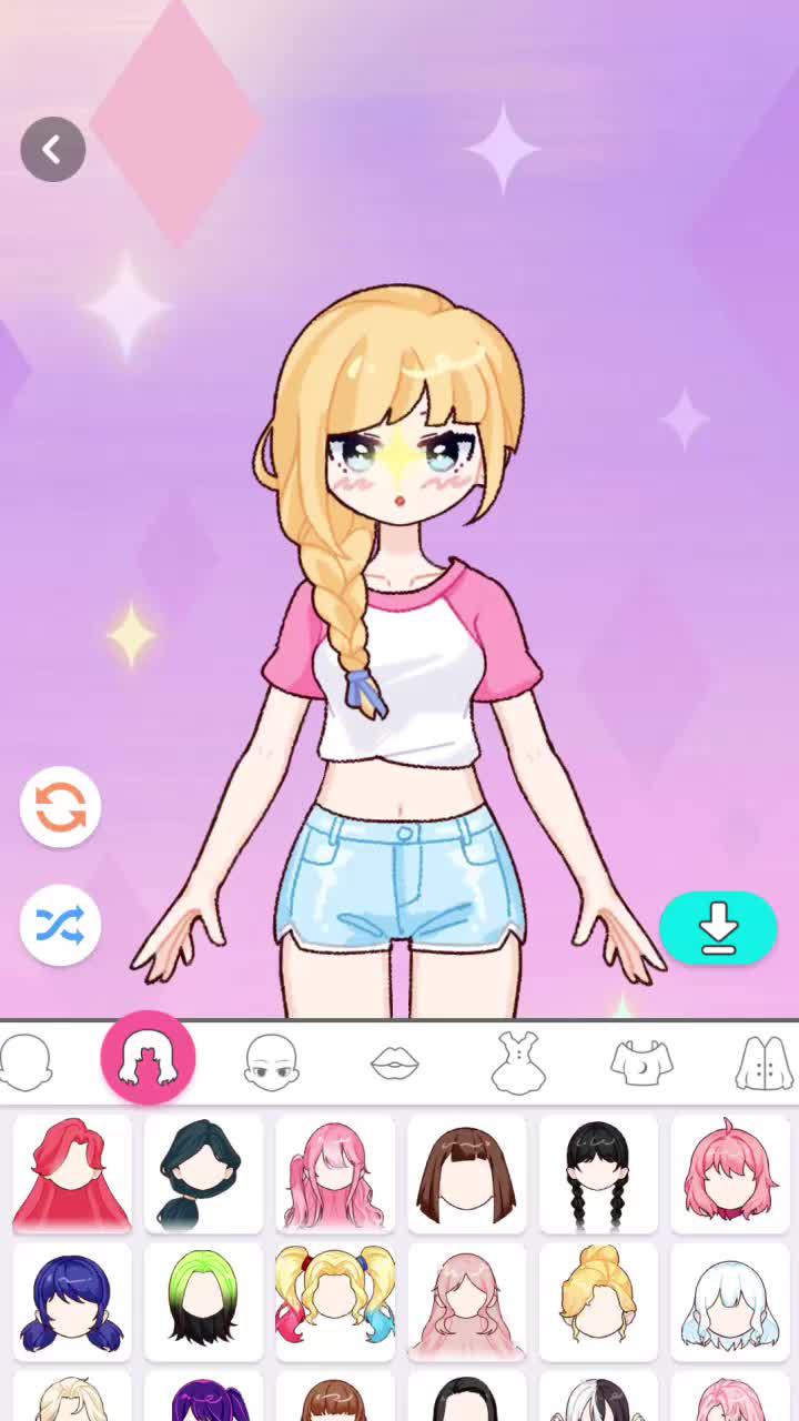 着替えのゲームがワクワクして可愛い！