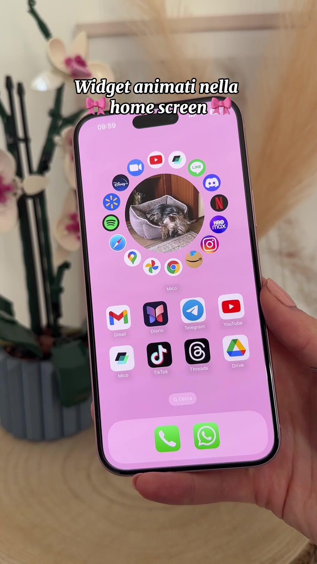 Come personalizzare iPhone 🎀 #micoapp #iphonewidgets