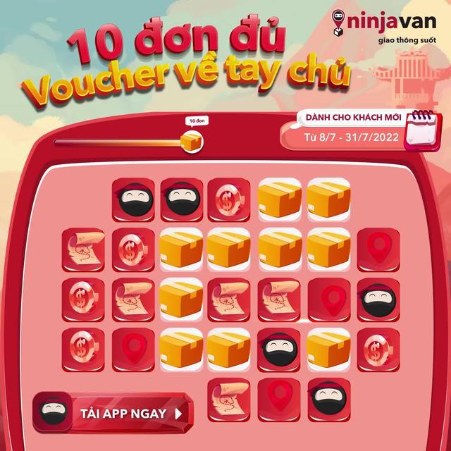 Có App là có Deal, có Đơn là có Quà!
Tải NINJA VAN BIZ APP tích 10 đơn tặng 200k 