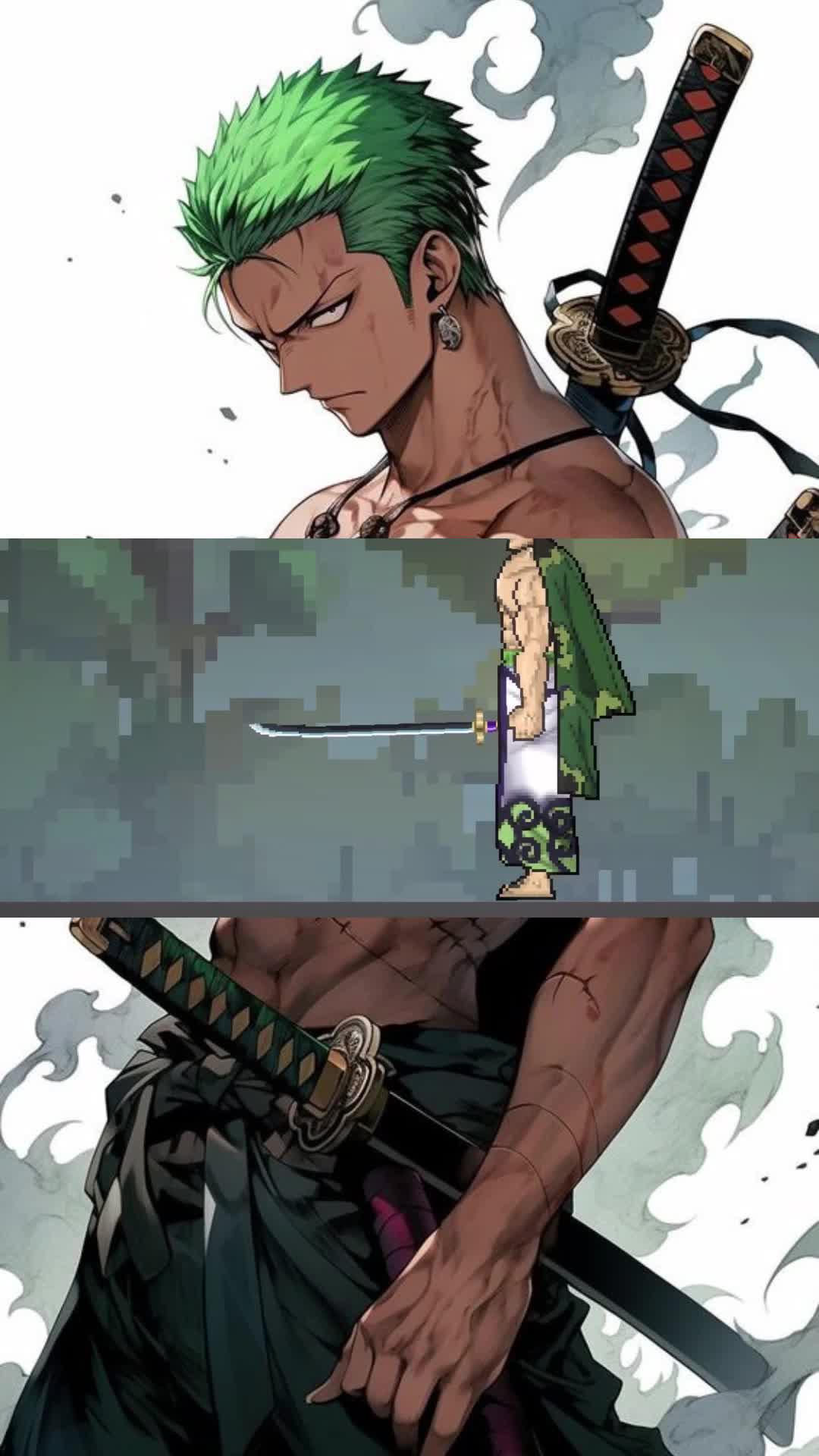 Elevate your Melon Playground adventure with our custom Zoro melon mod