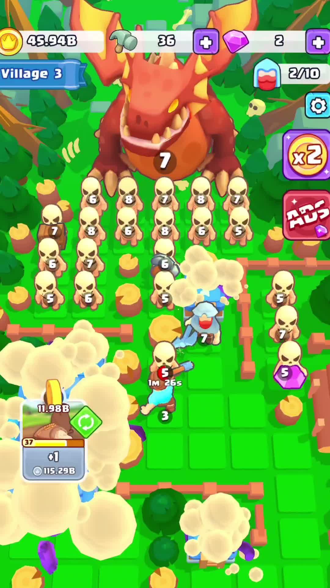 Defeat all the evil!
