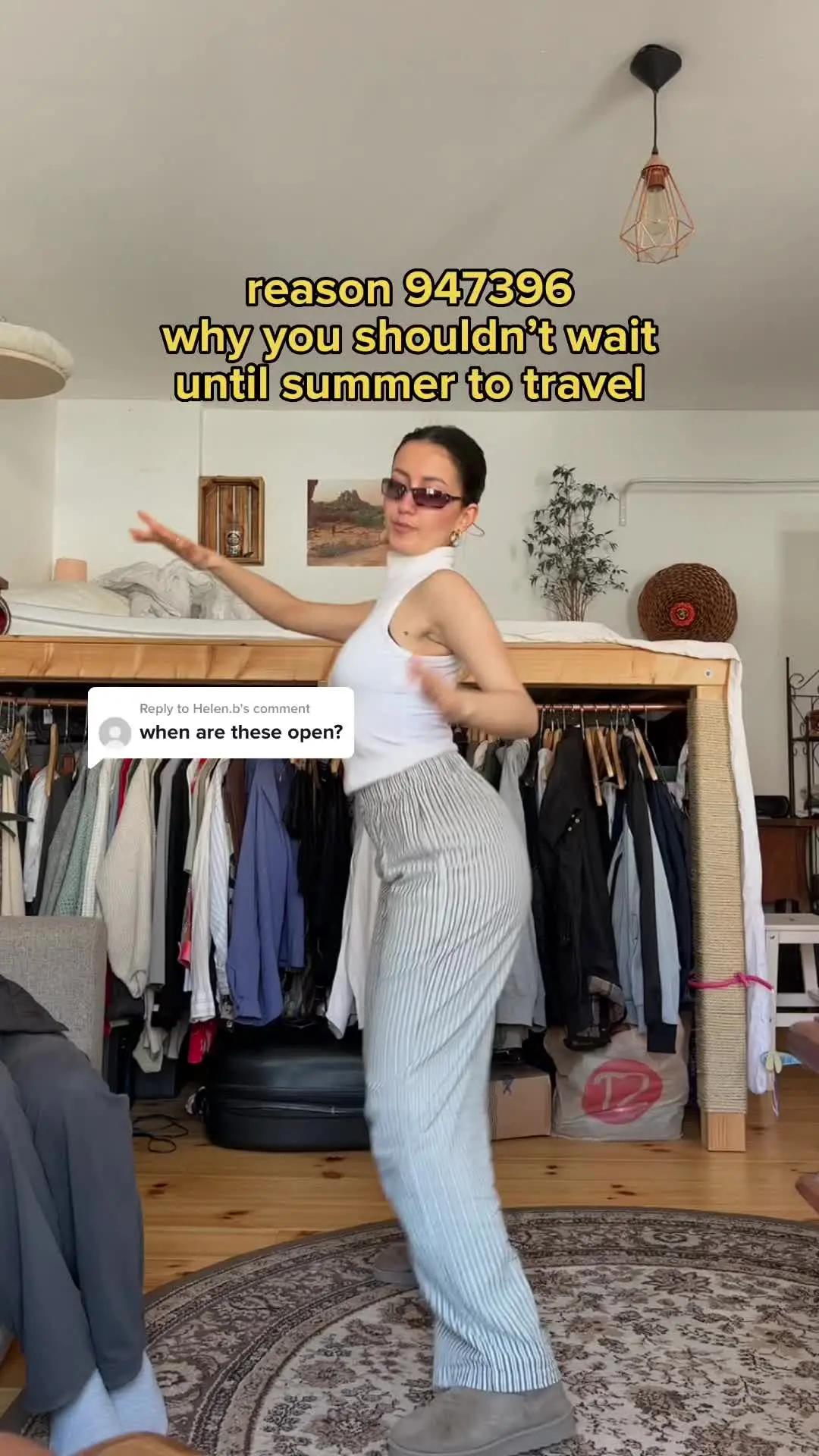 Replying to @Helen.b reason why you shouldn’t wait until summer to travel #1 - because with Omio you get to be ahead of the crowd, making sure you'll find those hidden gems ✨ use Omio to book the perfect weekend for thrift shopping 🌱 @Omio  #berlin #berlincitygirl #thingstodoinberlin #whattodoinberlin #berlinhotspots #berlinlife #spring #travel #omio #fleamarkets #secondhand #sustainability 