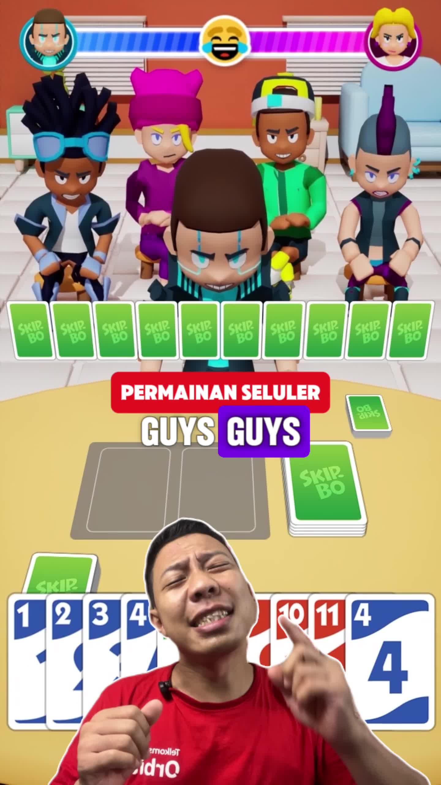 SKIPBO - CLASSIC SOLITAIRE GAME