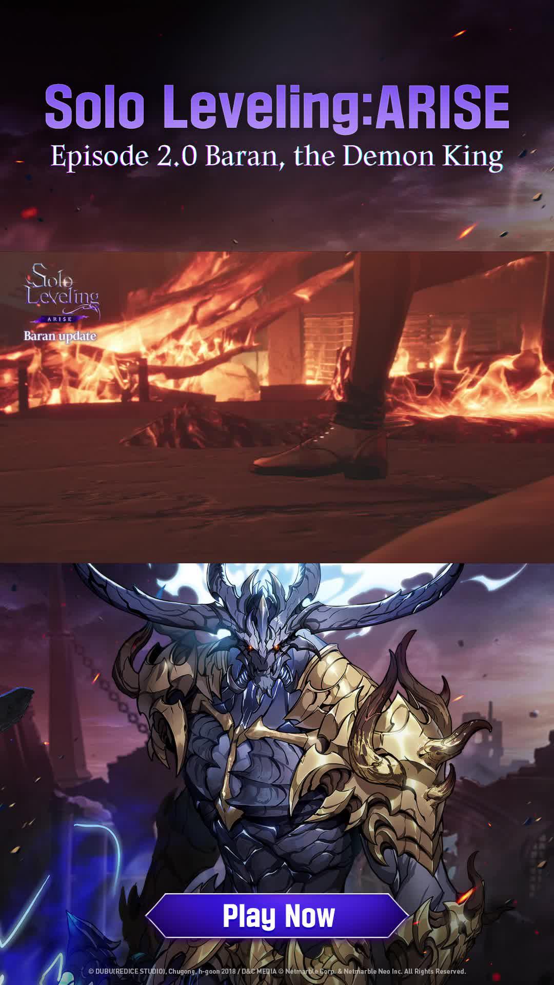 Solo Leveling:ARISE The First Story Updat Ver 2.0 Baran, the Demon King