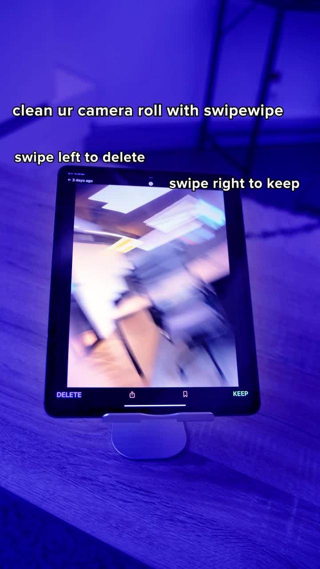 The swipe wipe app is Best way to clear storage