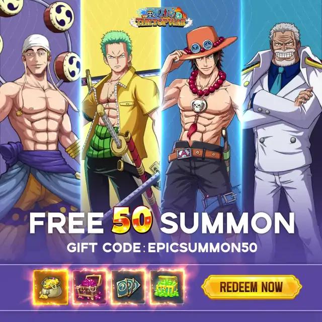 Free Gift Code:OnePiece11