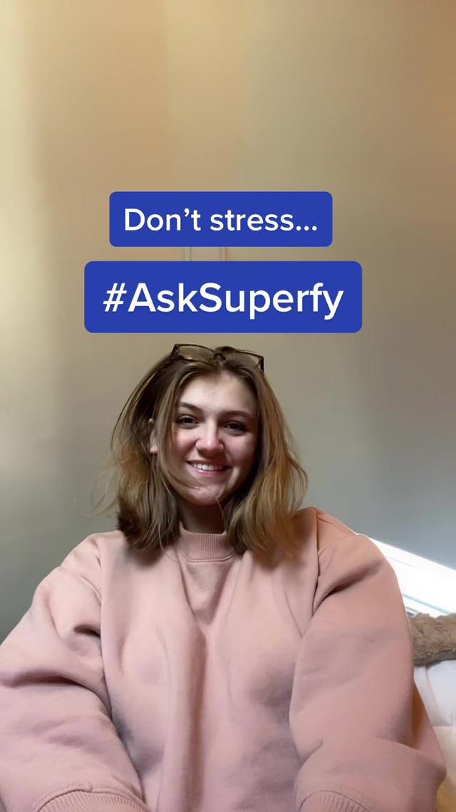 The secret is out…🤭 #stressfree #beyourself #AskSuperfy #downloadnow #free