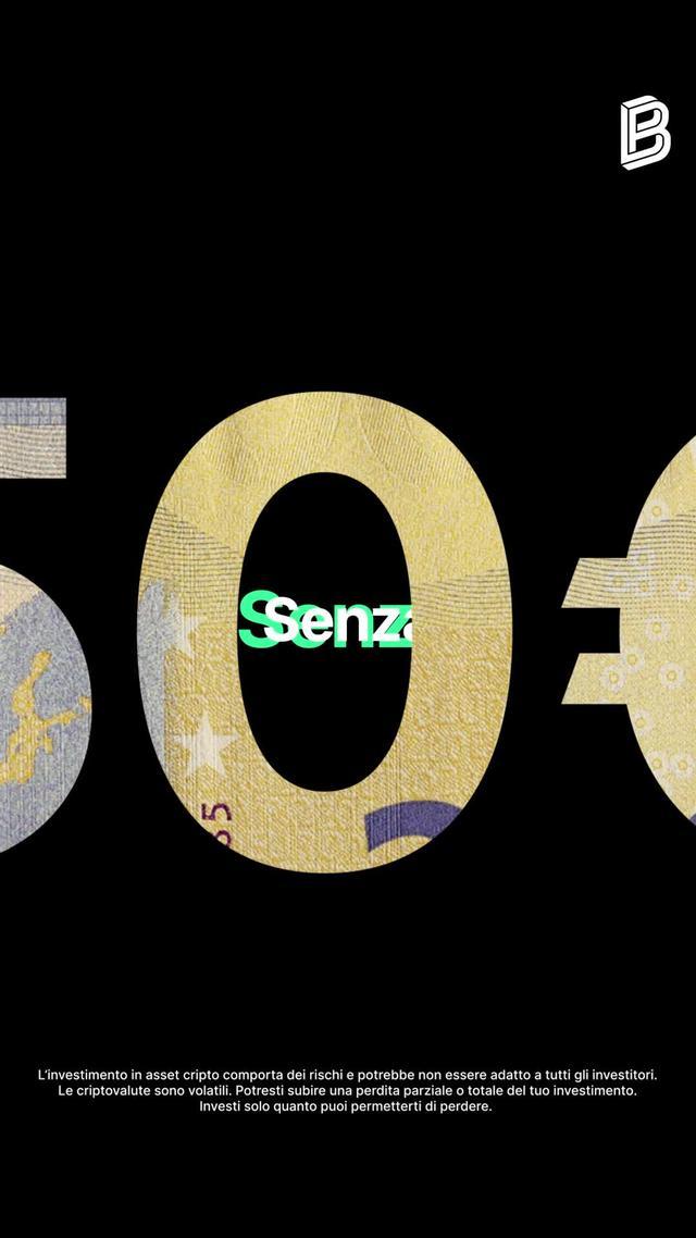 Investi e ricevi un bonus di benvenuto di 50 €