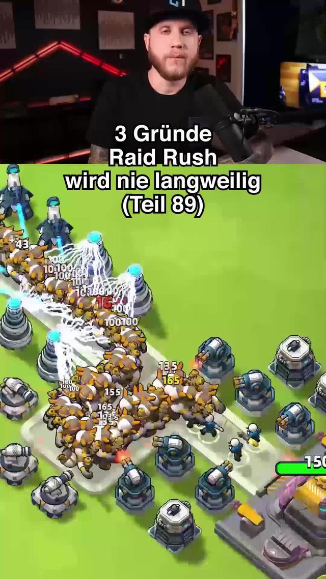 Raid Rush ist schwieriger als du denkst!