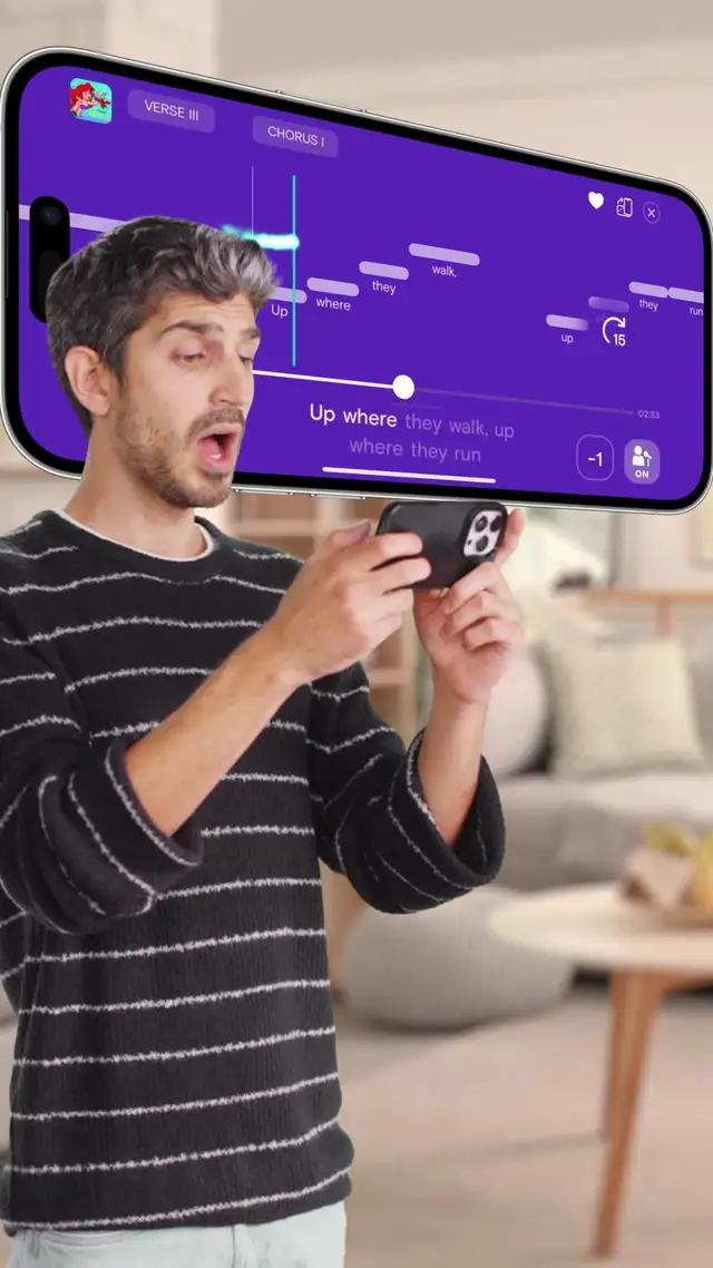 Adjust songs to your voice