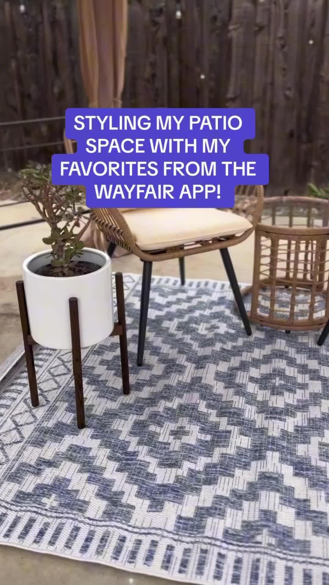 Create the perfect outdoor space with the Wayfair App today!