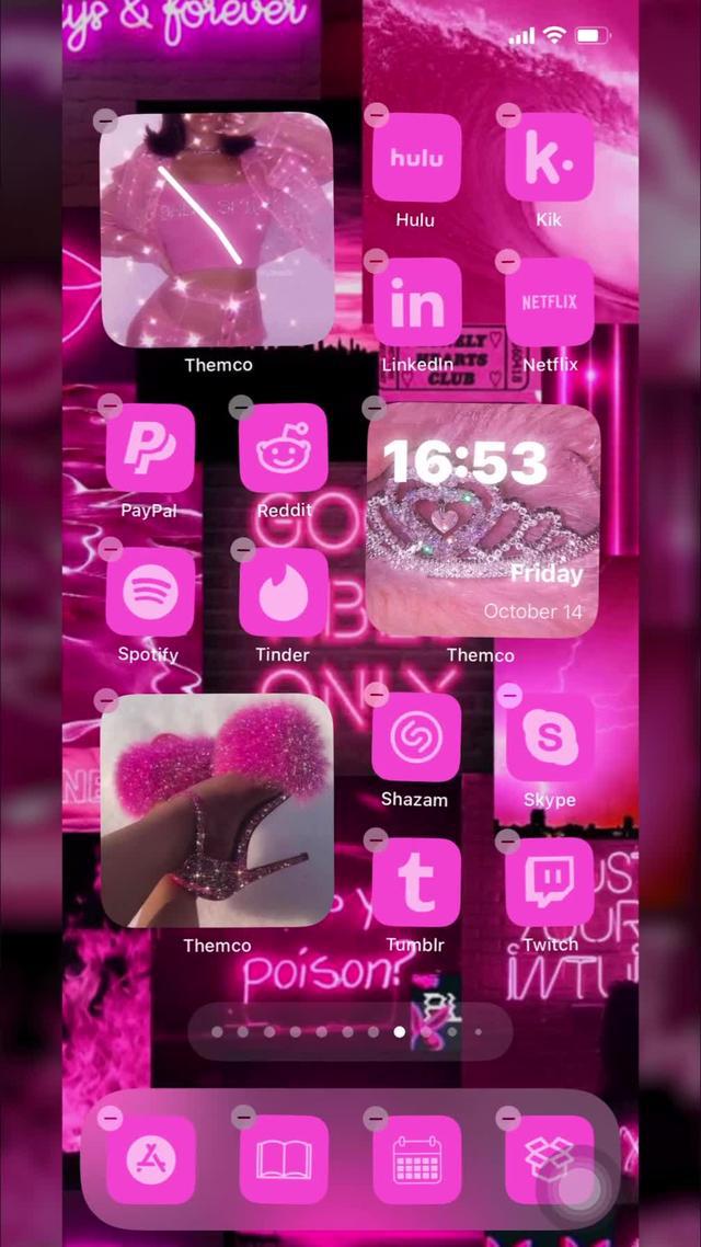 Maximize your home screen themed day!