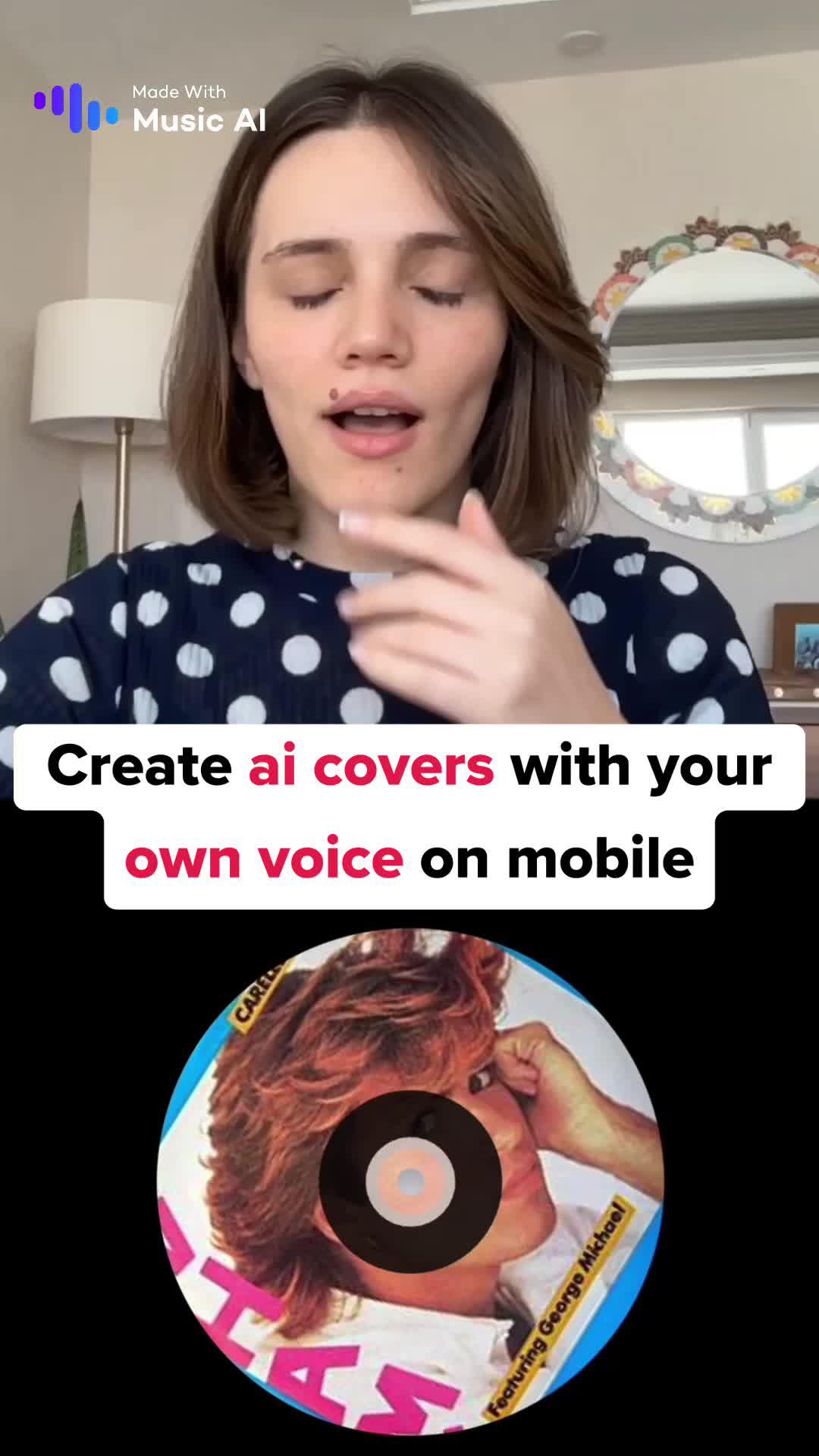 Create AI covers with your own voice on mobile