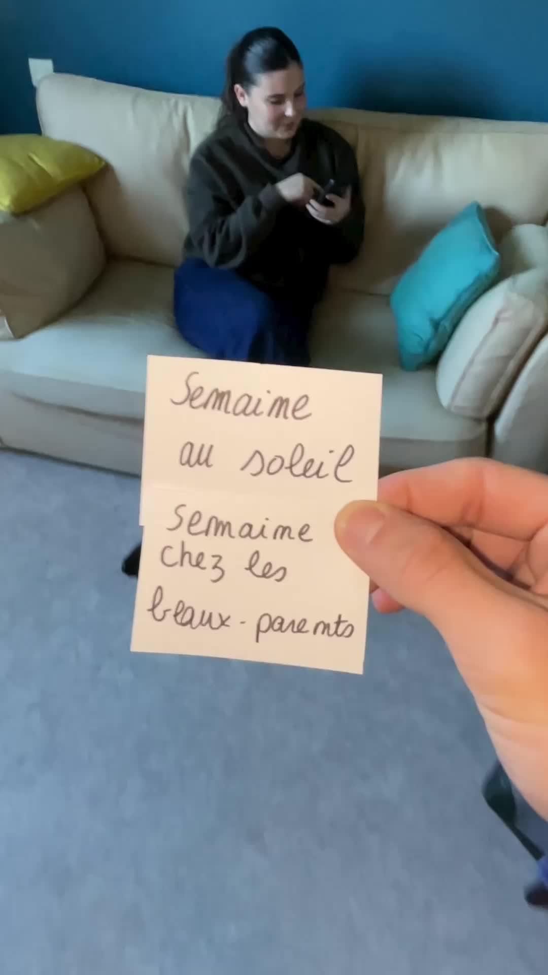 Semaine à la plage ou Semaine chez les beaux parents ?? #pourtoi 